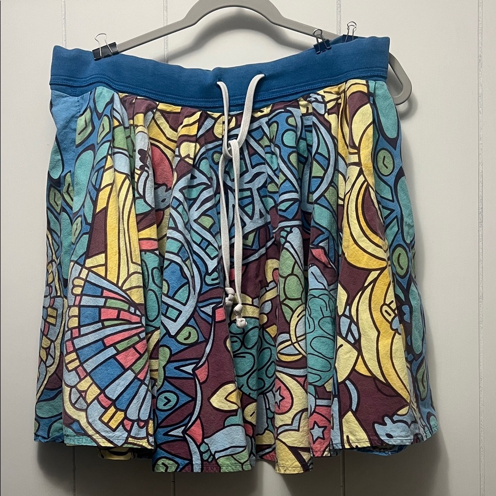 Grateful Dead tapestry circle skirt Large XL upcycle